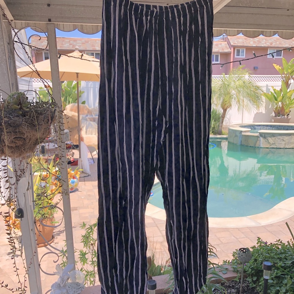 brandy melville striped pants